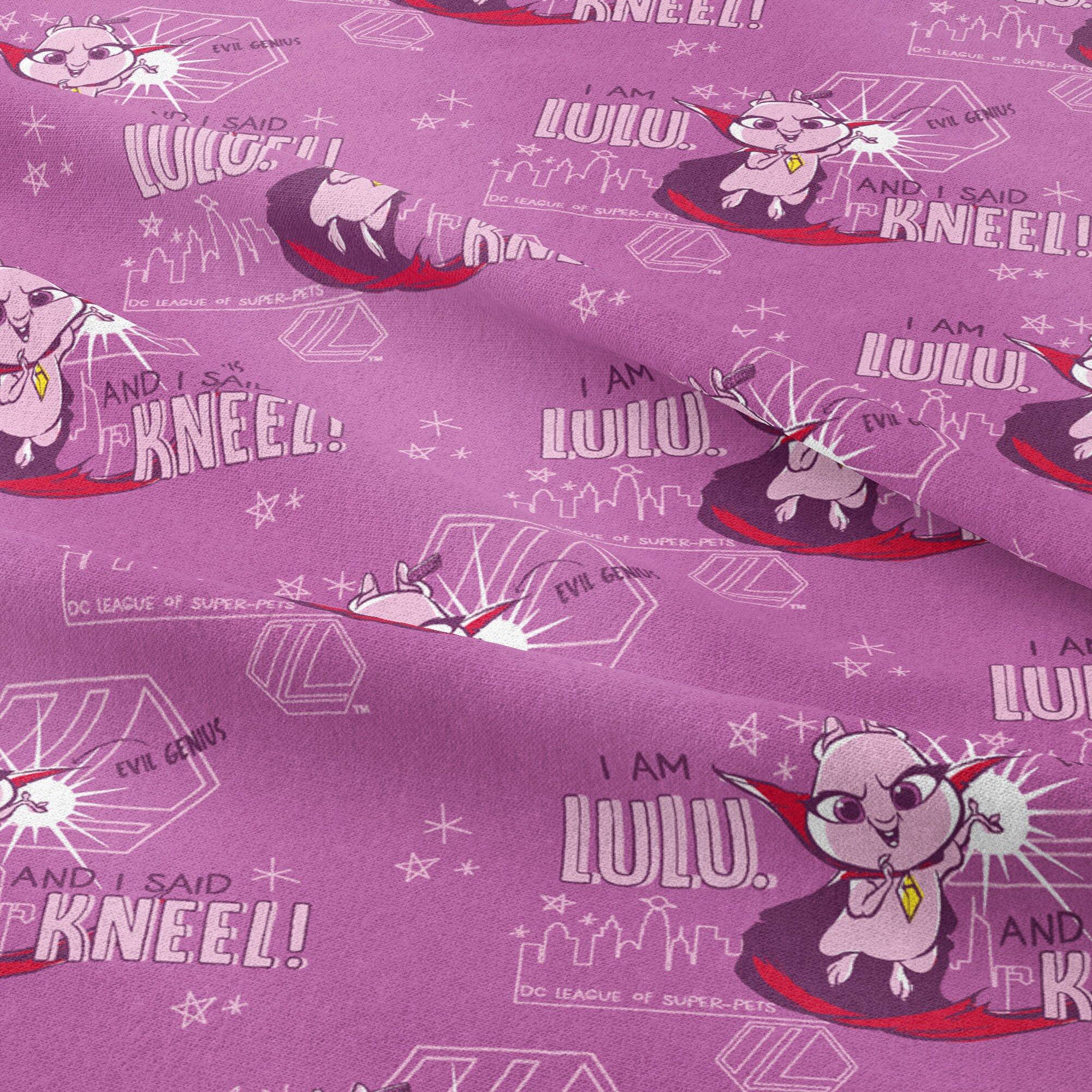 Super Pets™ Evil Genius Lulu Cotton Precut Fabric